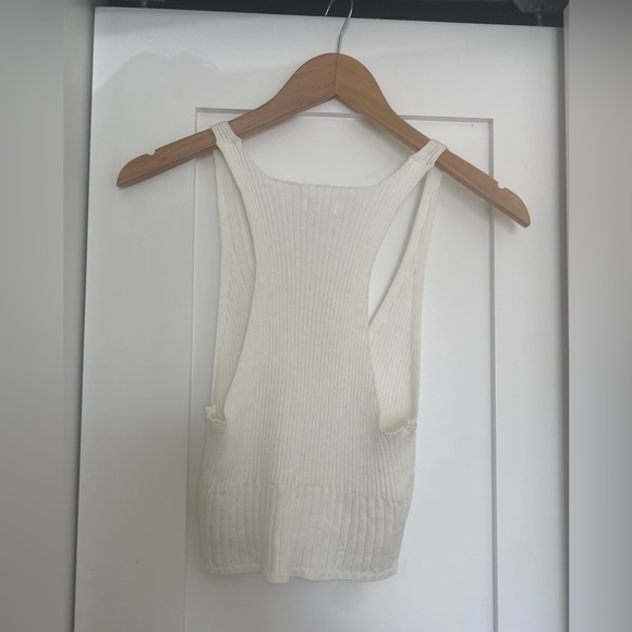 FREE PEOPLE NEVER WORN HALTER EGO TOP IN WHITE - Picture 2 of 2